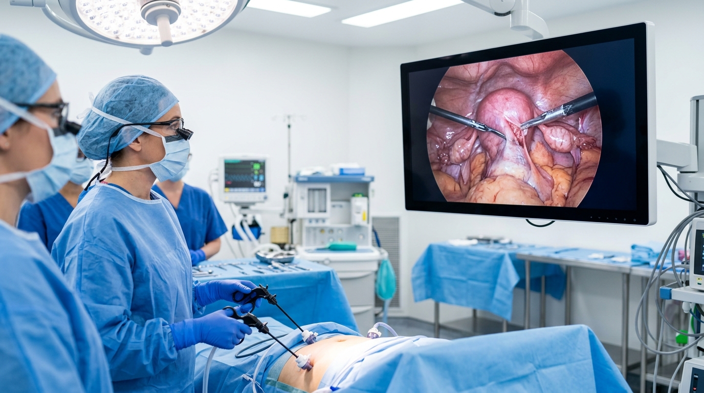 Laparoscopic Total Hysterectomy (TLH)