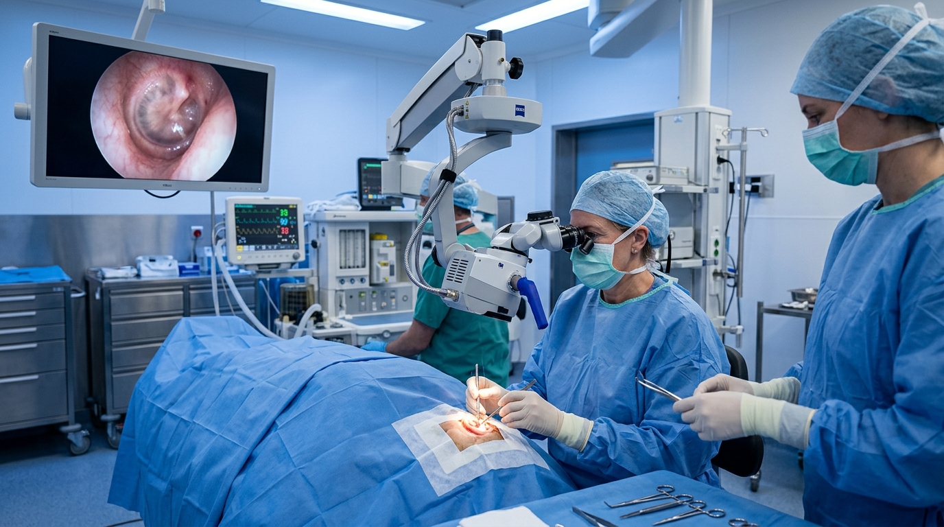 Tympanoplasty (Ear Drum Reconstruction)